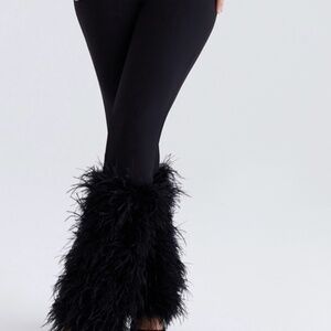 House Of Cb Feather Trousers